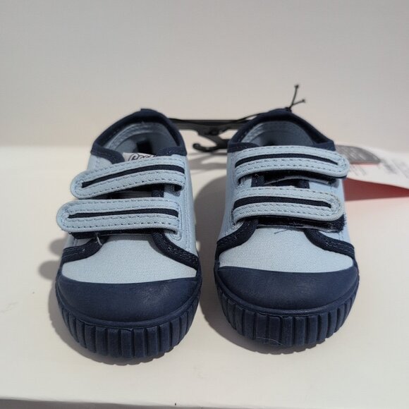 NWT Wonder Nation Toddler Blue Hook and Loop Tennis Shoes Sneakers Size 4 - Picture 3 of 5
